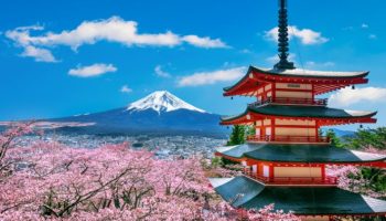 cherry-blossoms-spring-chureito-pagoda-fuji-mountain-japan